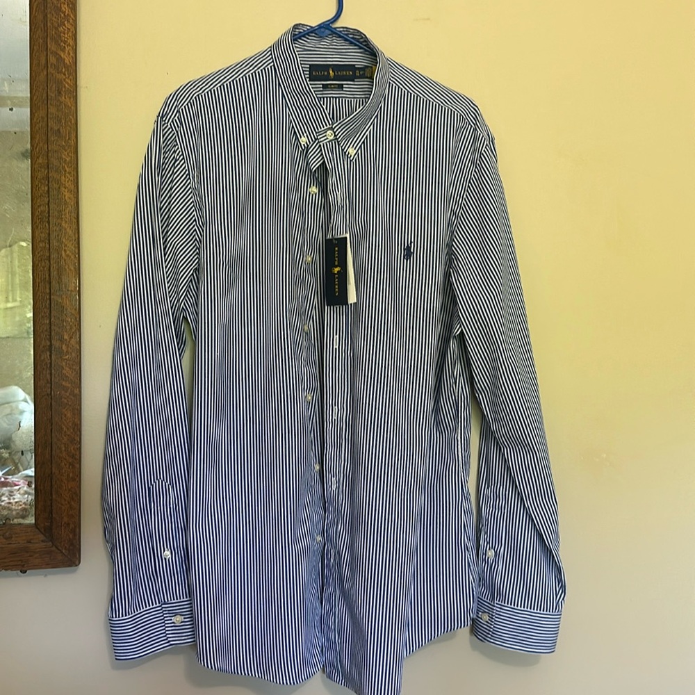 NWT Ralph Lauren dress shirt. Never worn